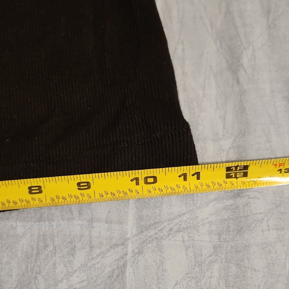 Universal Thread Black Ribbed Tank Top - Picture 6 of 7